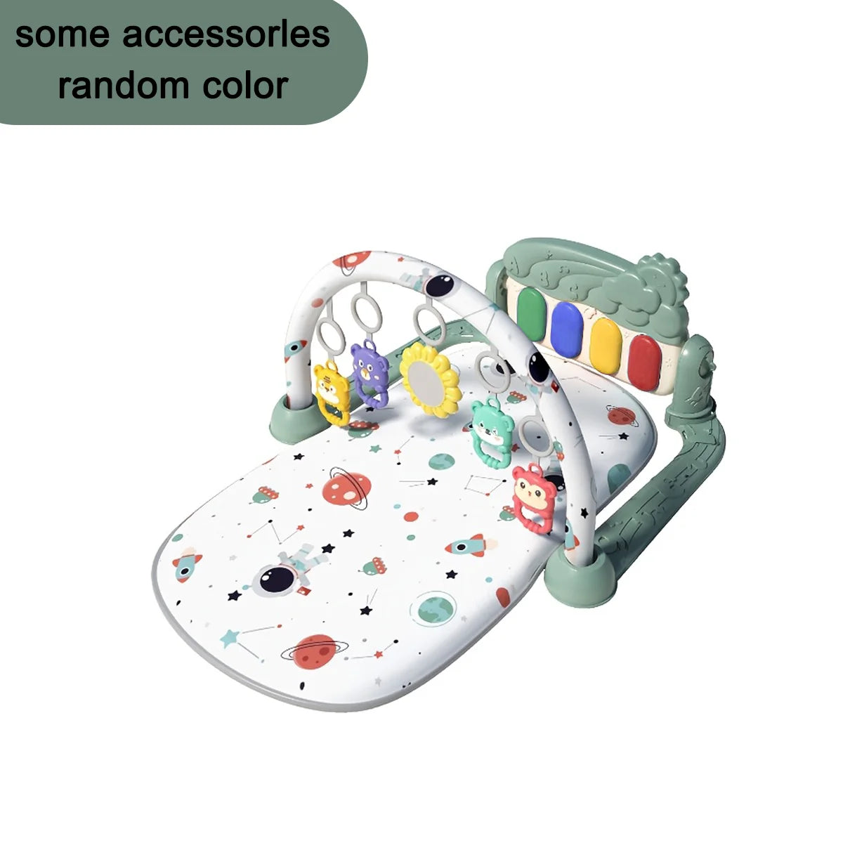 Baby Piano Music Mat Activity Gym Musical Keyboard Crawling Game Pad Early Educational Toys for Infant Newborn 0 36 Months