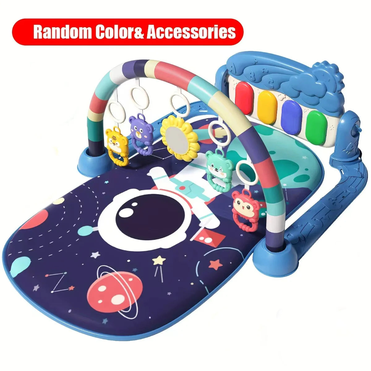 Baby Piano Music Mat Activity Gym Musical Keyboard Crawling Game Pad Early Educational Toys for Infant Newborn 0 36 Months