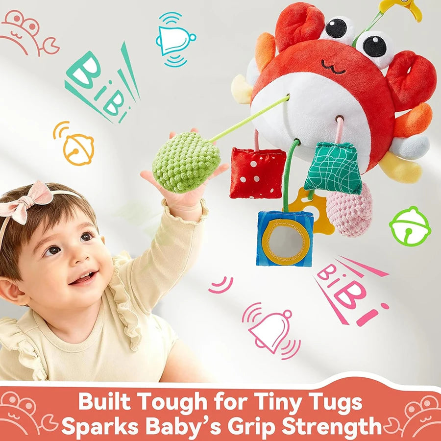 Baby Car Seat Toy, Baby Toys 0-6 Months Newborn Toys, Infant Sensory Toy
