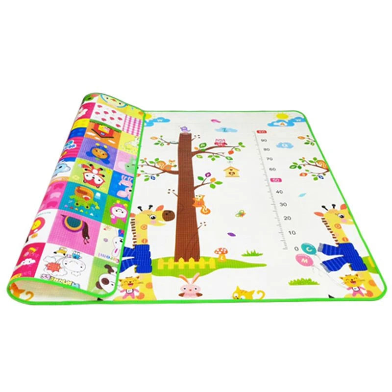 Play Mat for Children's Thick Safety Mat Friendly Crawling Play Mats Folding Mat Carpet Rug Playmat