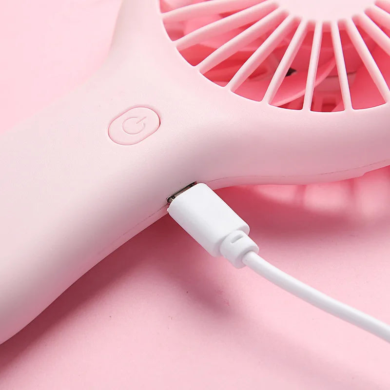 Portable USB Charging Handheld Mini Fan
