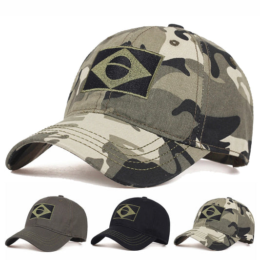 Brazil Flag Baseball Cap