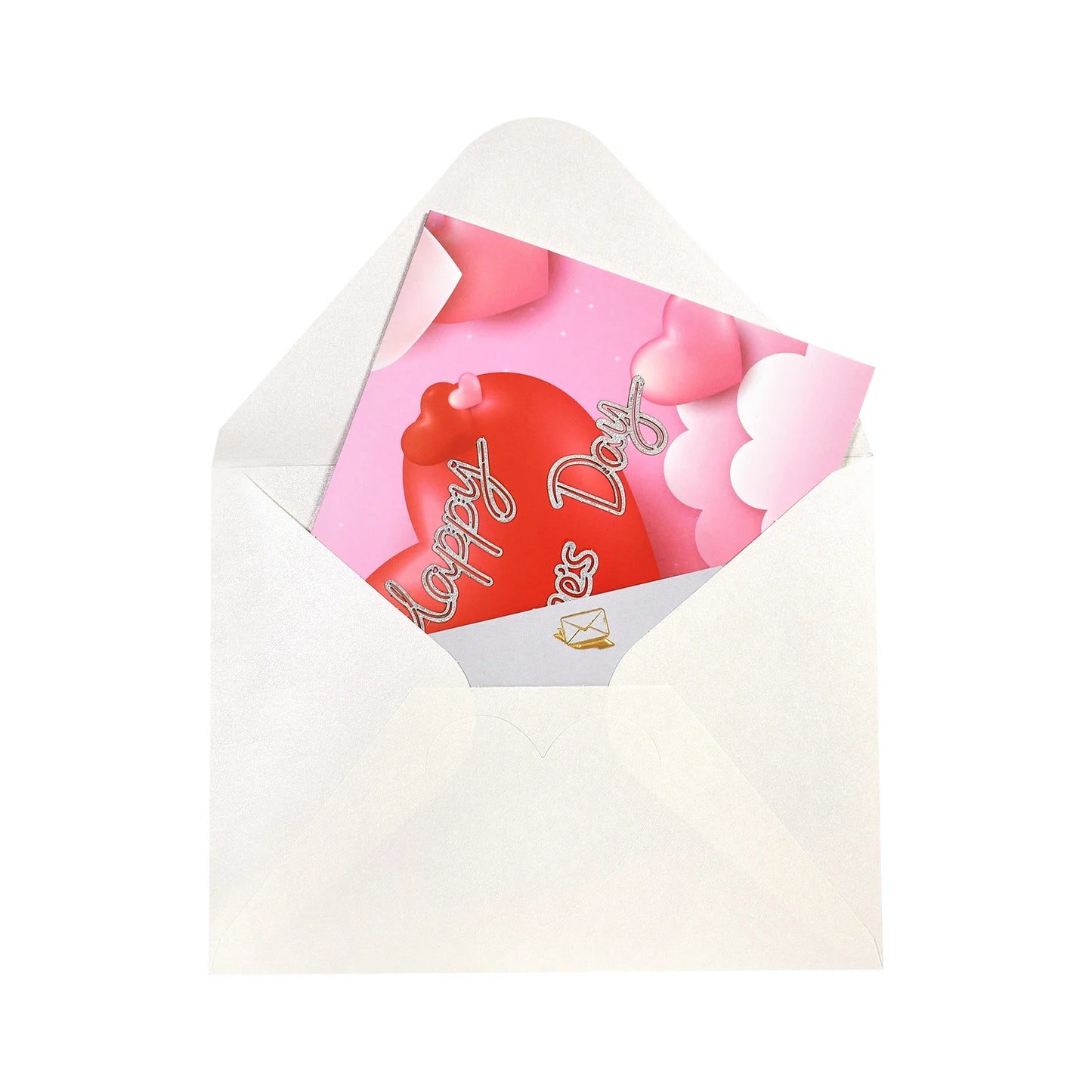 3D Love Pop Up Card for Valentine's Day Wedding Invitations Anniversary Wife Husband