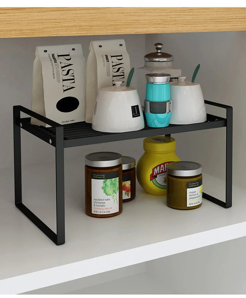 Steel Kitchen Dishes Bowl Storage Rack Kitchenware Utensils Drainer Shelf Cabinet Over Sink Cutlery Drying Holder Home Organiser
