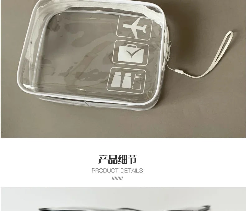 Clear Travel Makeup Cosmetic Bag