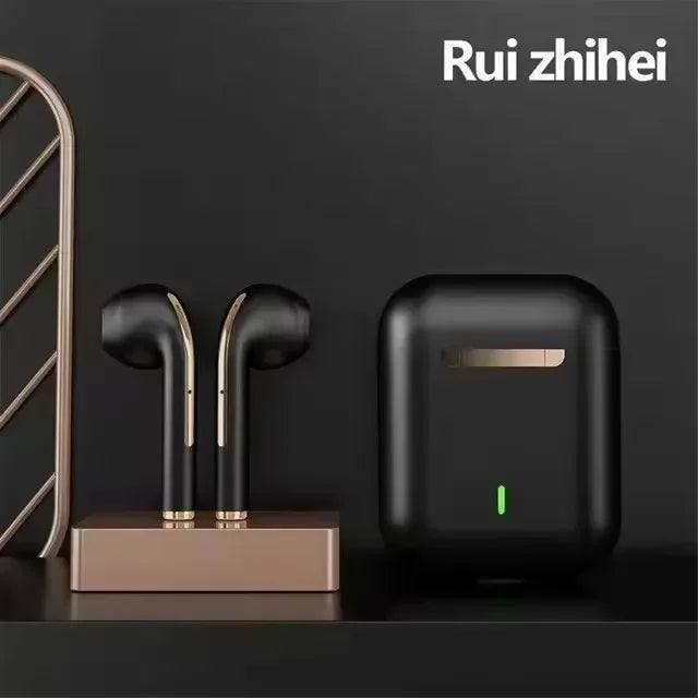 Hot selling J18 Wireless Bluetooth HiFI In Ear Stereo Microphone Waterproof Noise Reduction Sports Game Music Earphones
