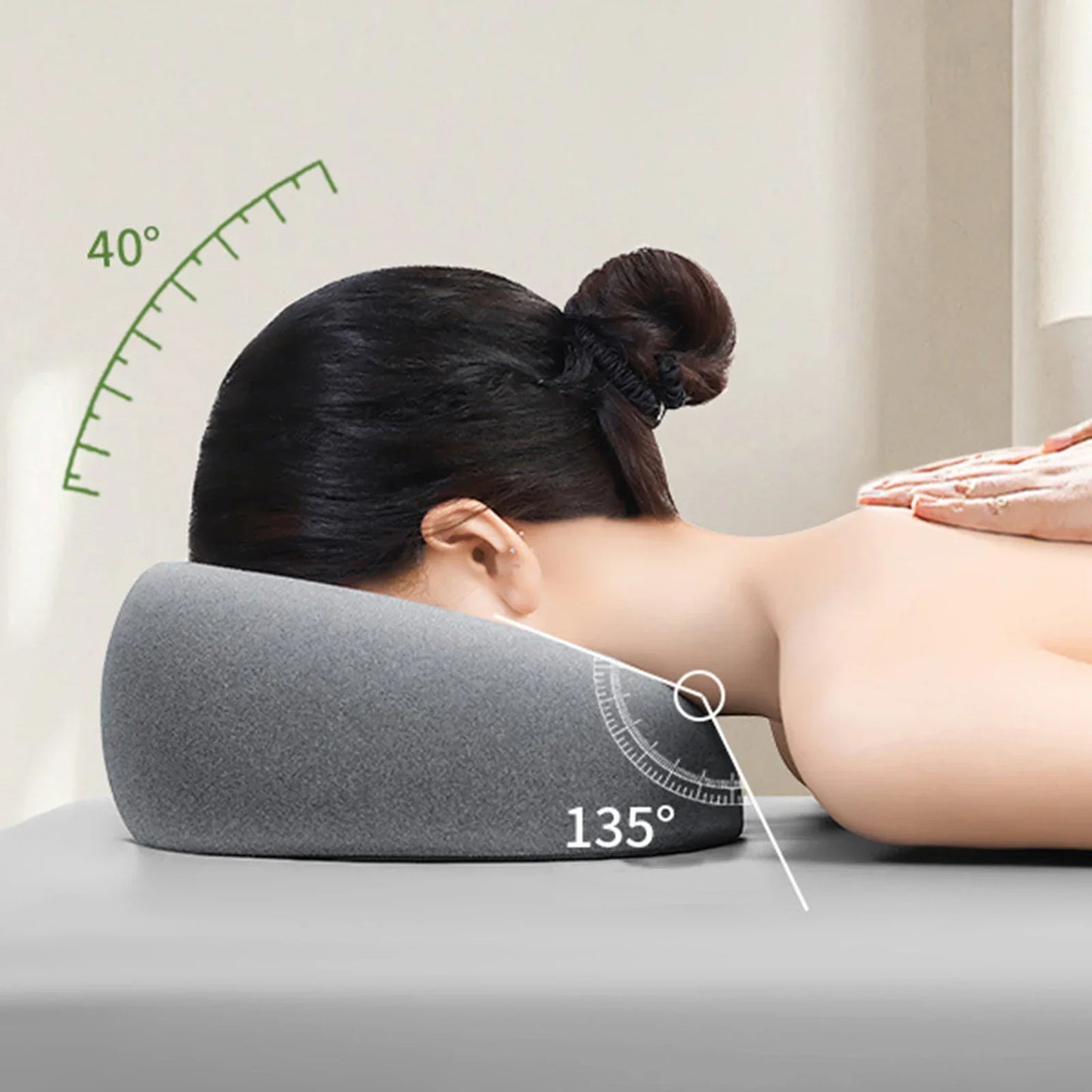 Face Down Pillow Desk Knap