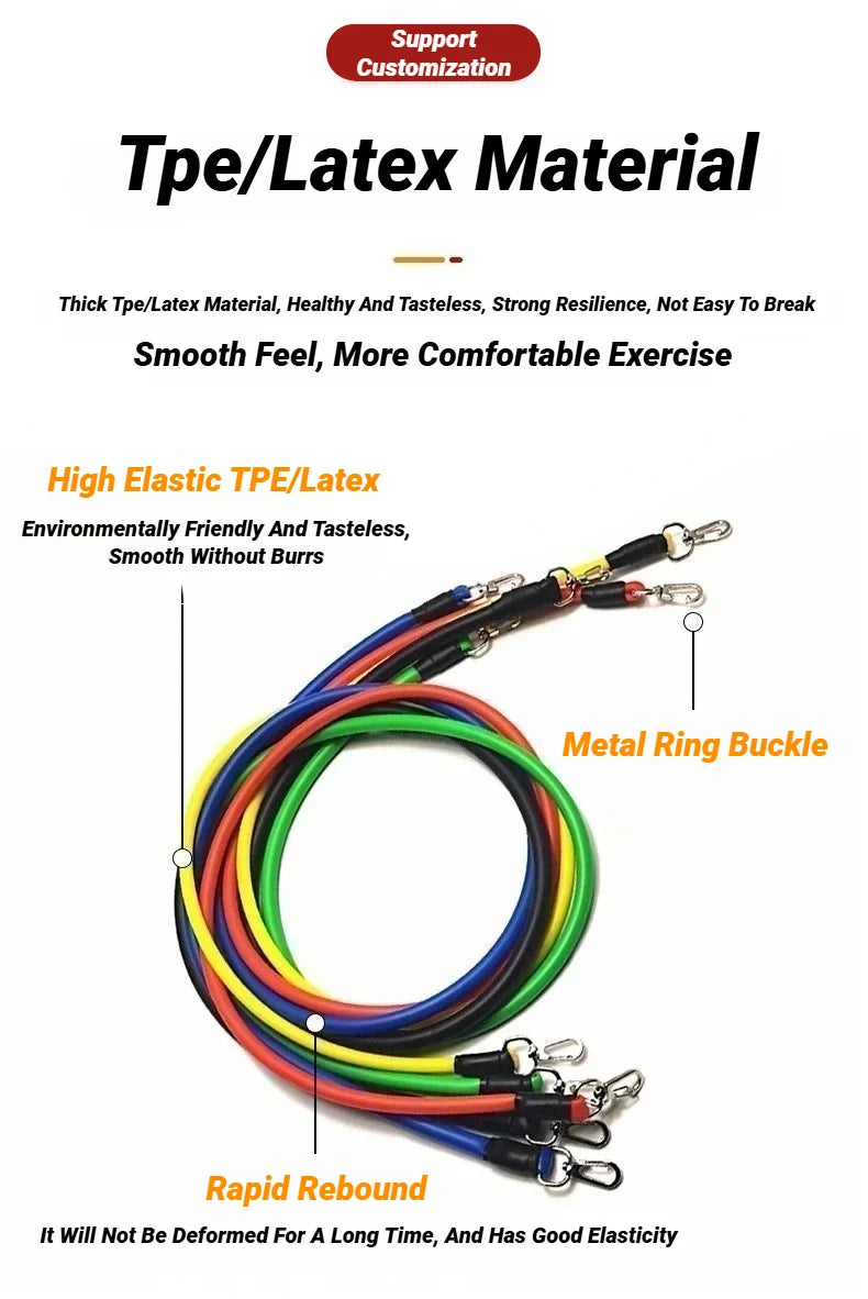 Portable Pull Rope Resistance Bands