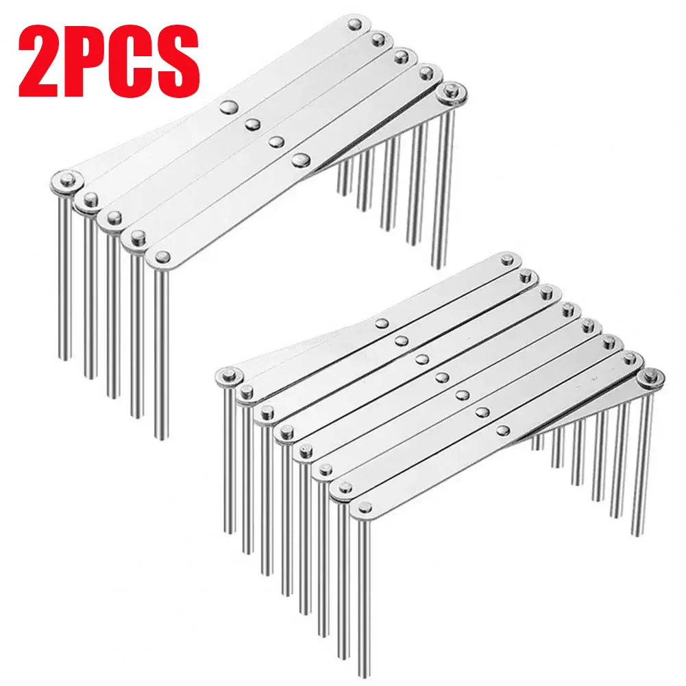 Retractable Storage Rack Space Saving Pot Lid Holder Space-Saving Stainless Steel Plate Dish Rack Heavy Duty For Kitchen Tools