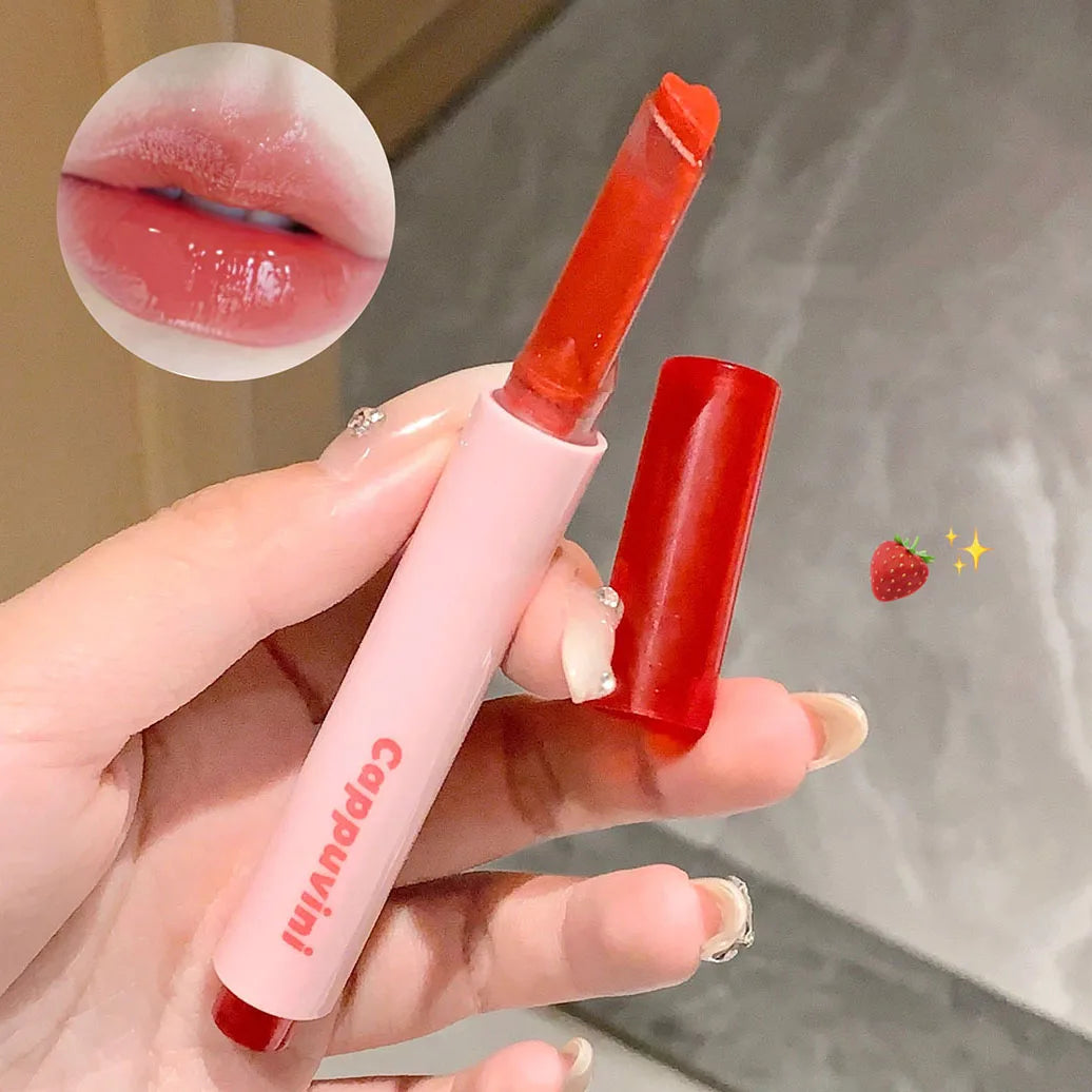 Rose Shimmer Heart Lip Moisturiser