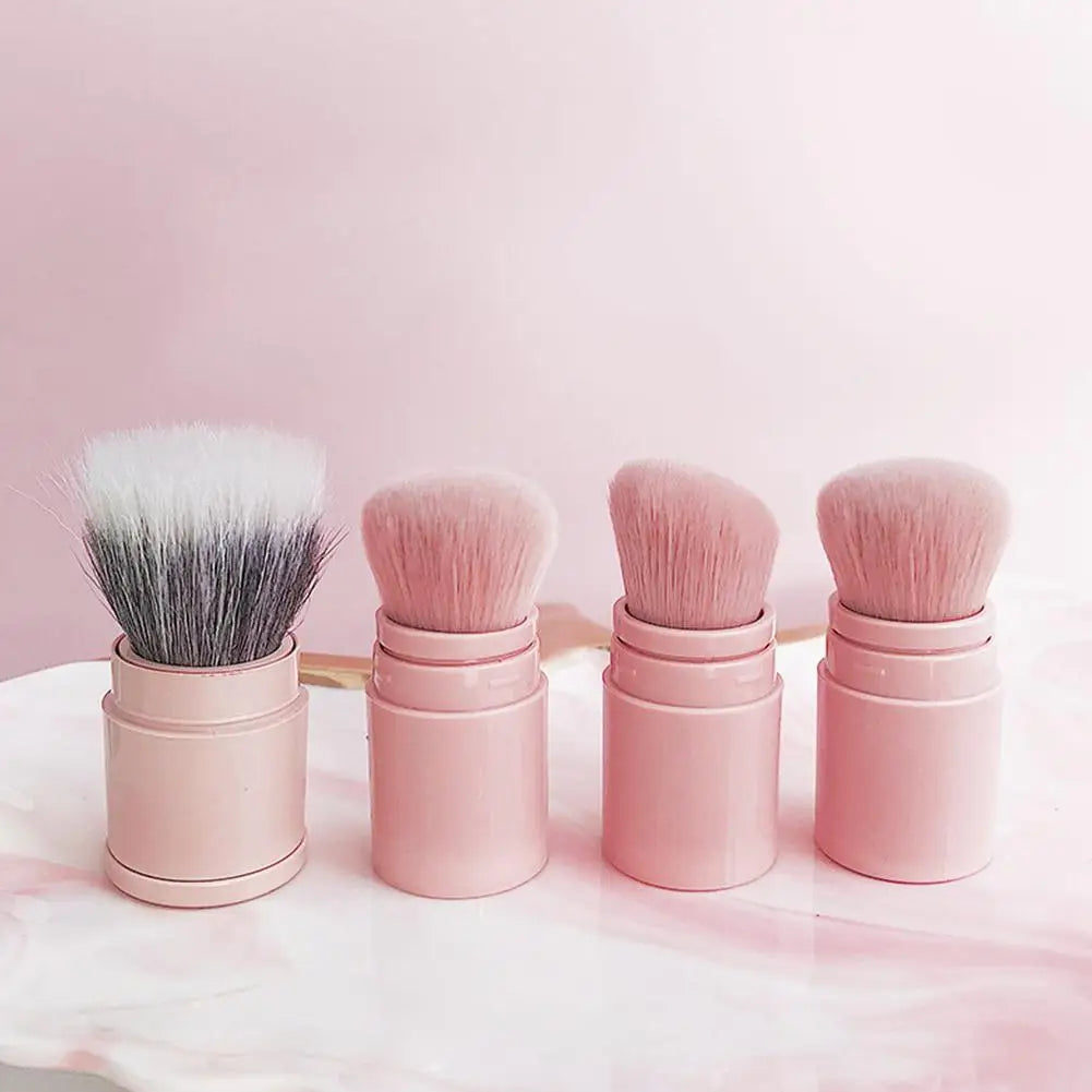 Retractable Mini Foundation Blush Brush