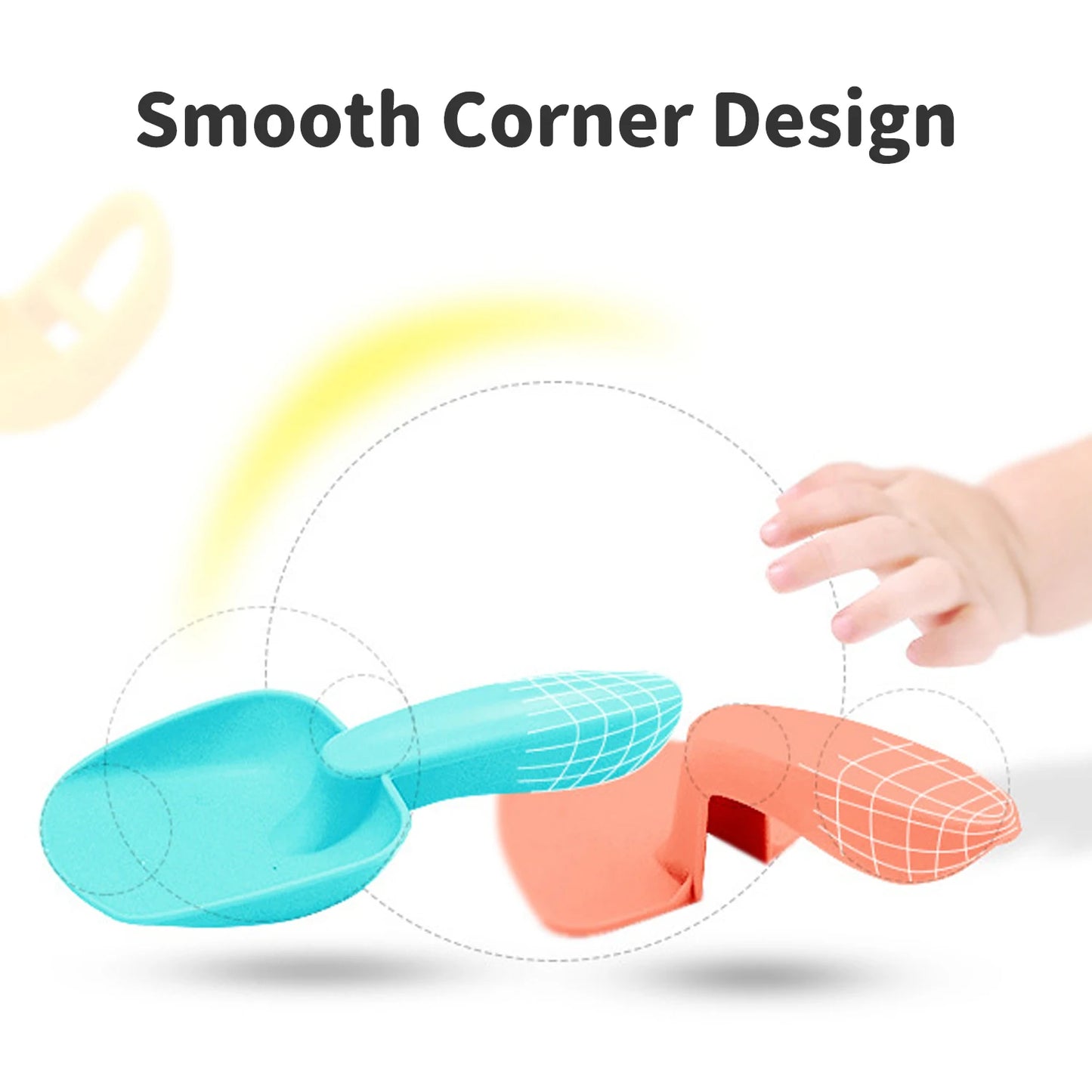 Baby Beach Toys Children Outdoor Summer Sand Play Set Infants Digging SandPlastic Shovels Buckets Water Play Beach Toys for Kids