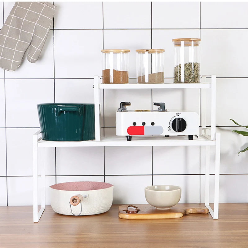 Steel Kitchen Dishes Bowl Storage Rack Kitchenware Utensils Drainer Shelf Cabinet Over Sink Cutlery Drying Holder Home Organiser