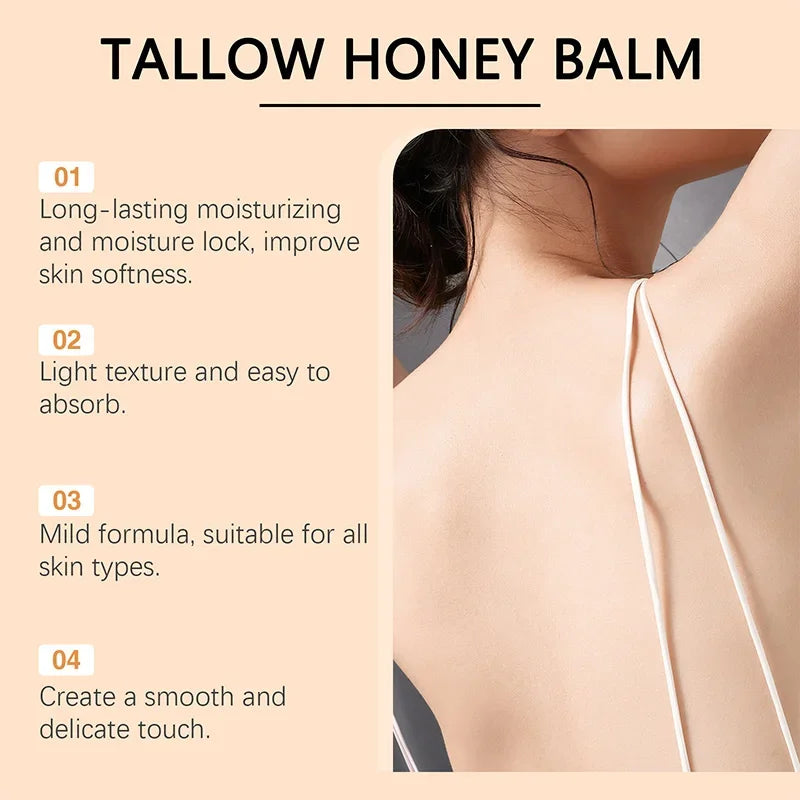 60g Beef Tallow Honey Moisturising Cream