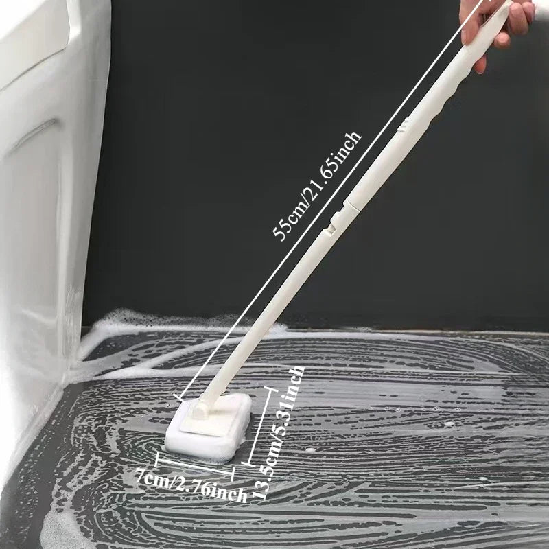 1 multi-purpose cleaning brush - sponge replacement core - manual bathroom kitchen living room bedroom toilet cleaning