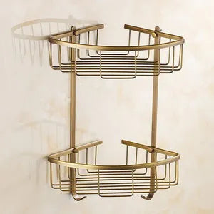 Solid Brass Bathroom Accessories Set,Robe hook,Paper Holder,Towel Bar,Soap Basket,Bathroom Fitting Sets