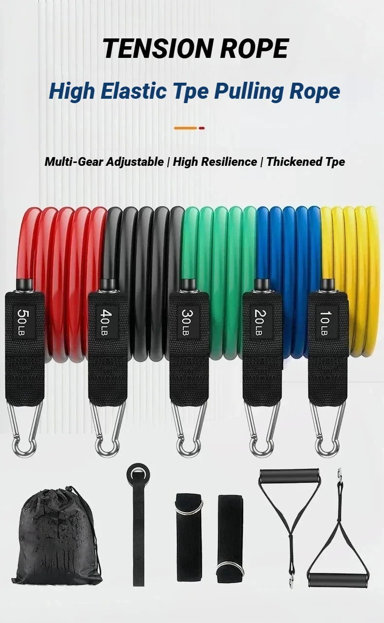 Portable Pull Rope Resistance Bands