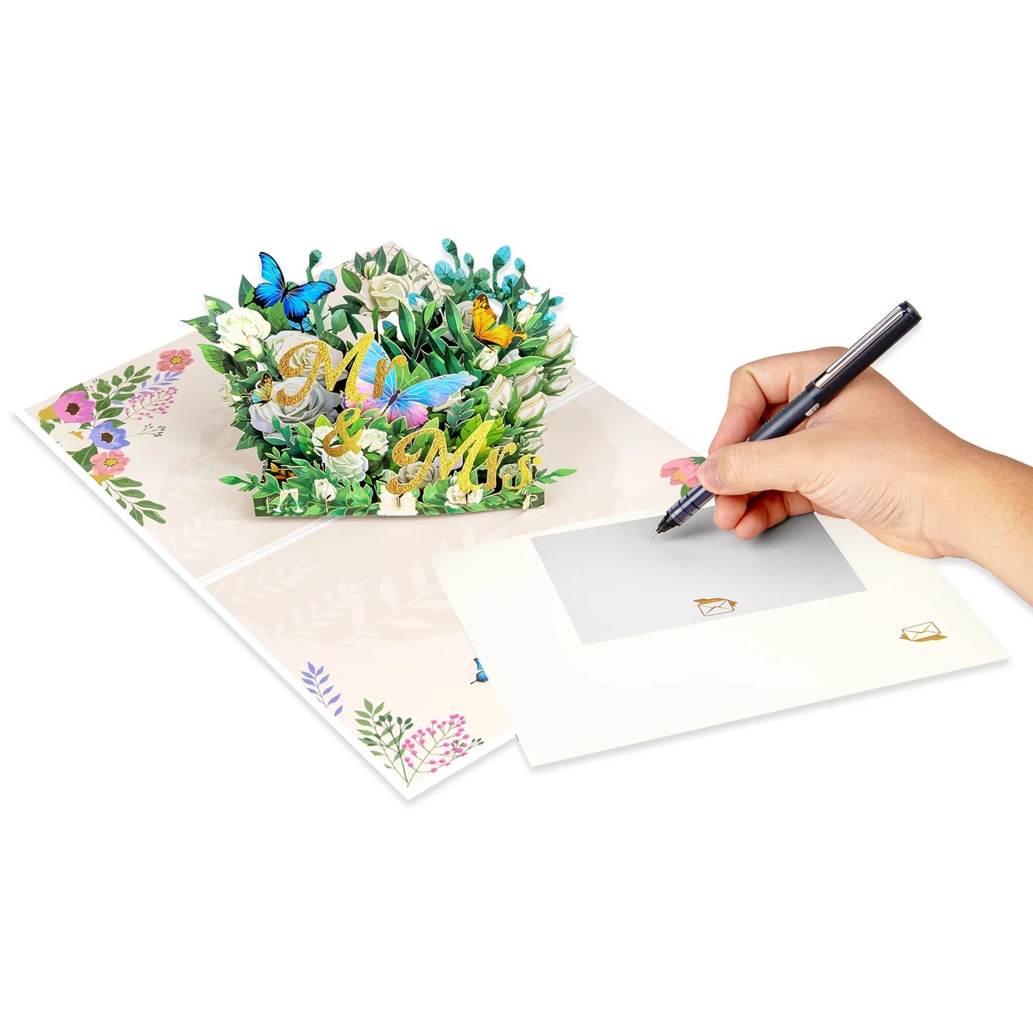 3D Love Pop Up Card for Valentine's Day Wedding Invitations Anniversary Wife Husband