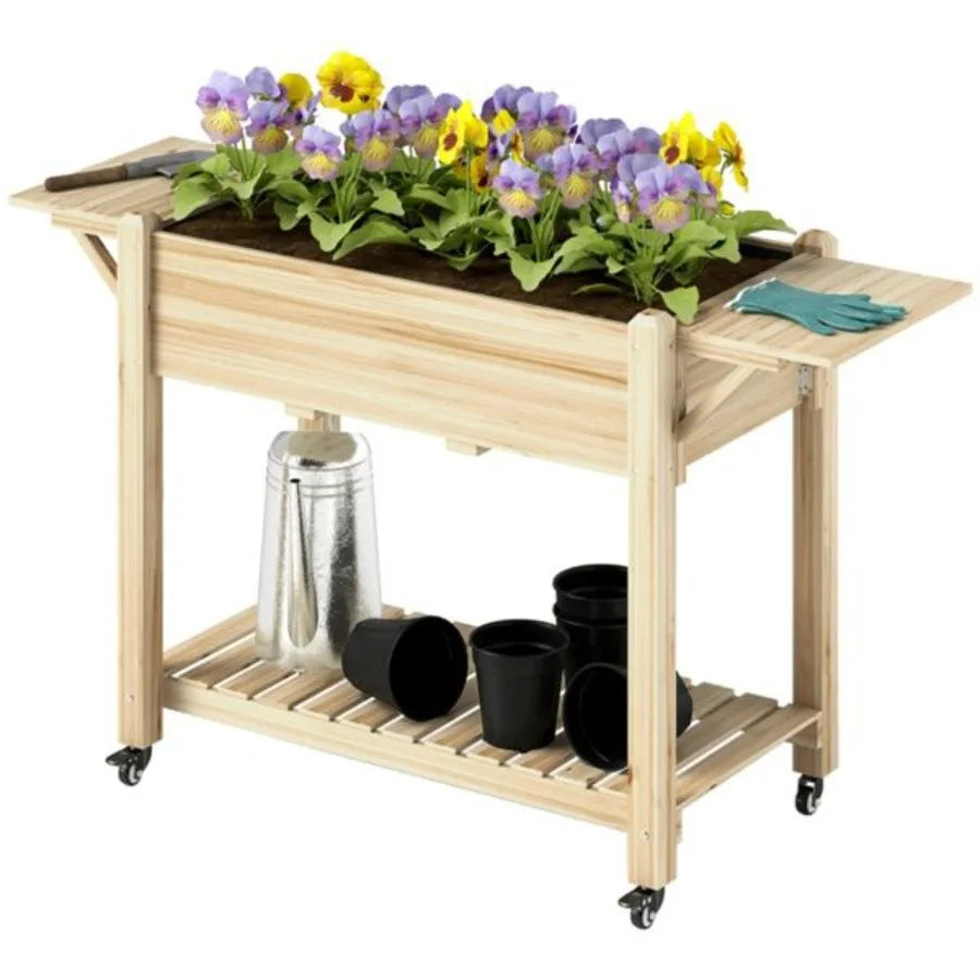 Wooden Planter Flower shelf Wood Planter Box