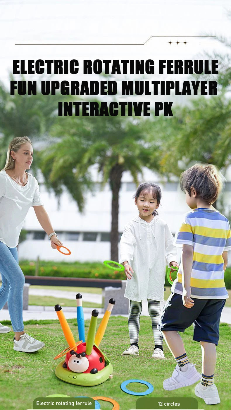 3-In-1 Skipping Rope Machine Kid Sports Toys Ferrule Game Training Toy Parenting Indoor Outdoor Games Learning Educational Toys