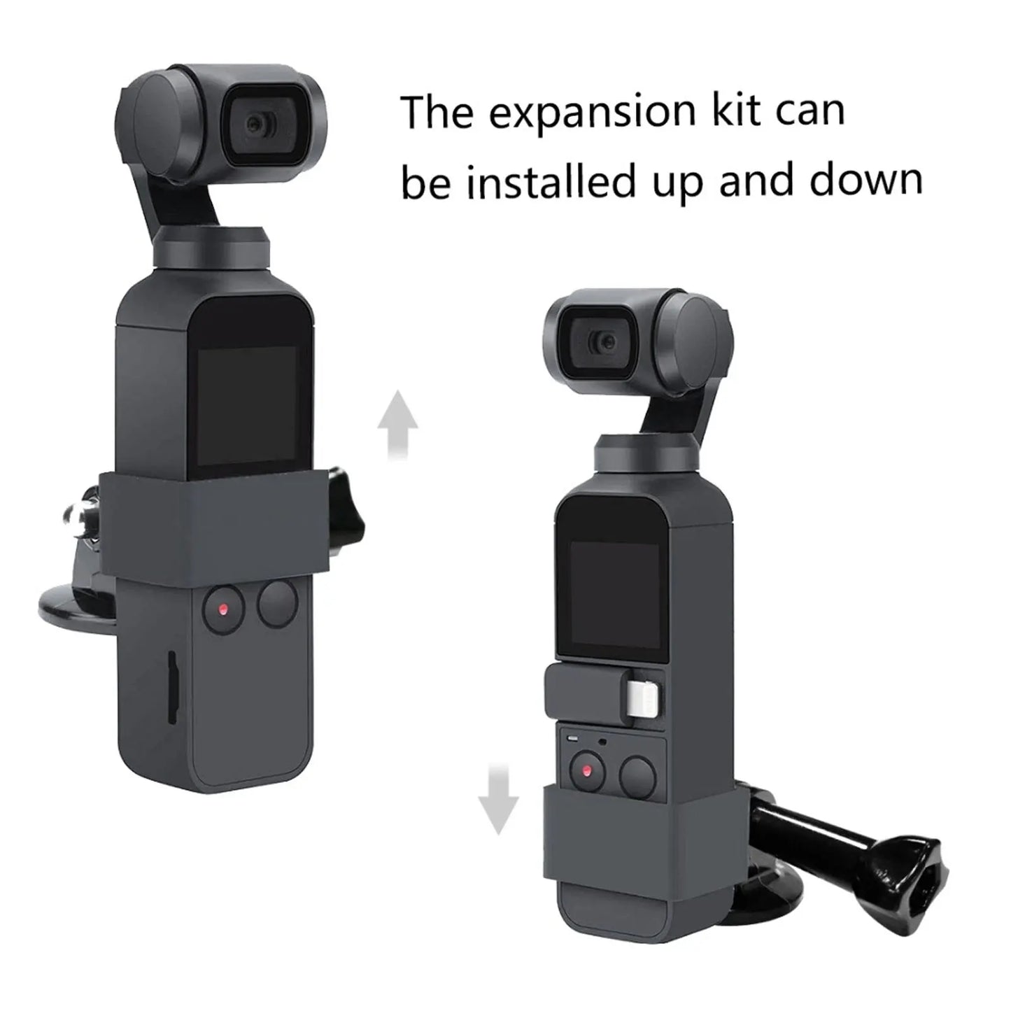 Extension Frame Fixing Bracket Stand Adapter Set Accessory For DJI Pocket 1/2 Extension Frame for DJI  Pocket 1/2
