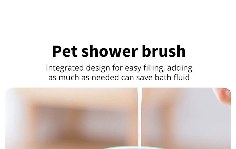 Pet Bathing Brush Soft Silicone Massager