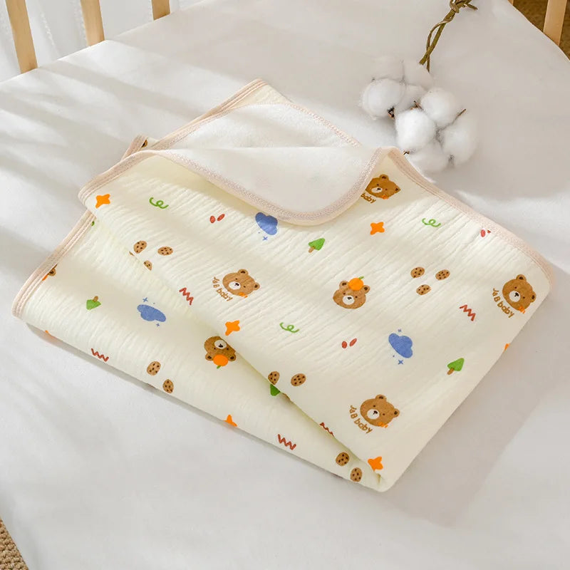 Reusable Baby Diaper Changing Mat Cover Waterproof Foldable Newborn Baby Sheet Mattress Portable Multi Use Travel Floor Play Pad