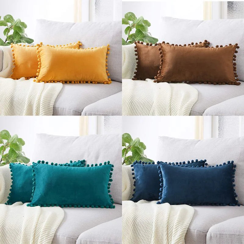 Soft Velvet Cushion Cover