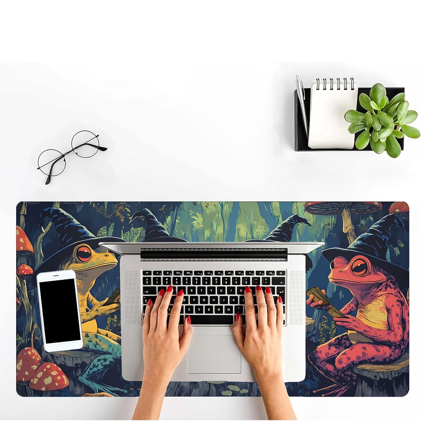 Magic playmat gathering gaming mats Frog Wizard theme anime desk mat Desk accessories 35X60cm mouse mat Raccoon tapete magic mtg