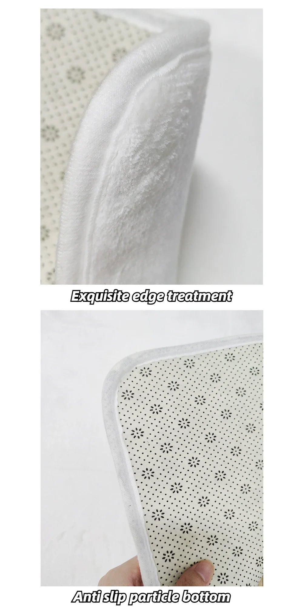 Nordic Simple Style Living Room Sofa Carpet Non-slip Machine Washable Decoration Lounge Rug Modern Soft Fluffy Bedroom Floor Mat