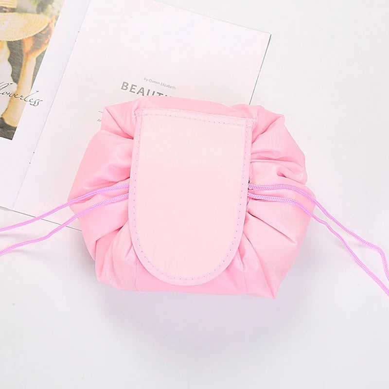 Women Drawstring Travel Storage Cosmetic Bag