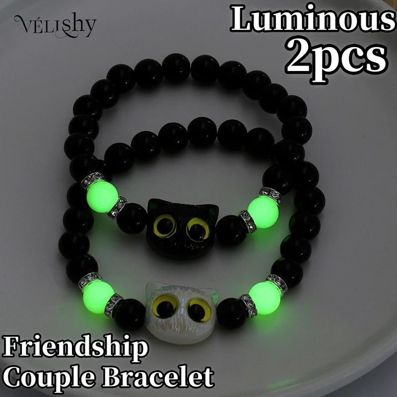 Cat Luminous Bracelet Jewellery Gift