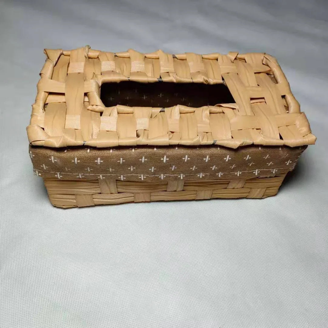 Creative Handmade Rattan Tissue Box