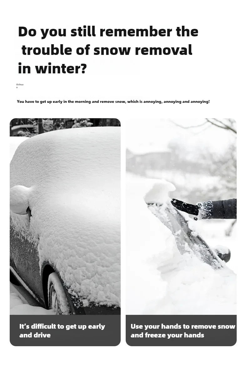 Car Sun Protection Thermal Insulation Sunshade Blocking Interior Windows Front Windshield Cover Frost Protection