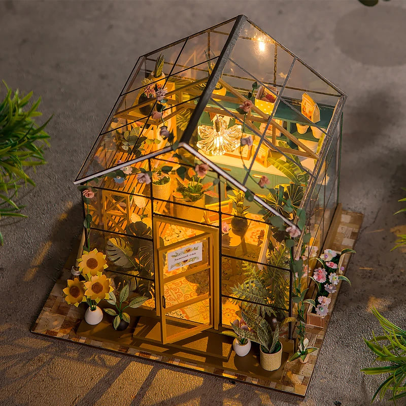 Mini DIY Flower Doll House Kit