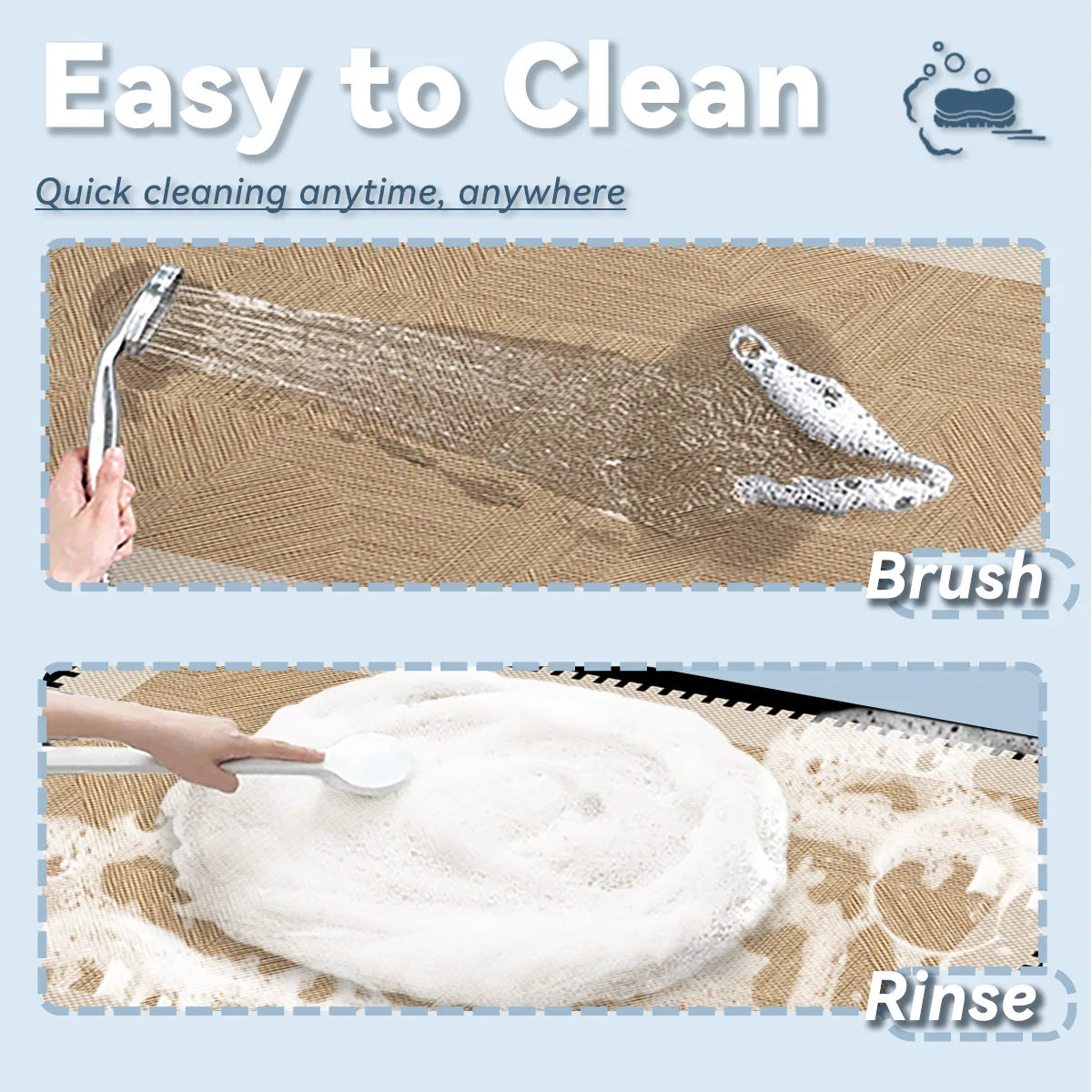 Luxury Vintage Diatomite Bath Mat Bathroom Carpet Super Absorbent Shower Foot Mats Non Slip Quick Dry Toilet Room Rugs Doormat