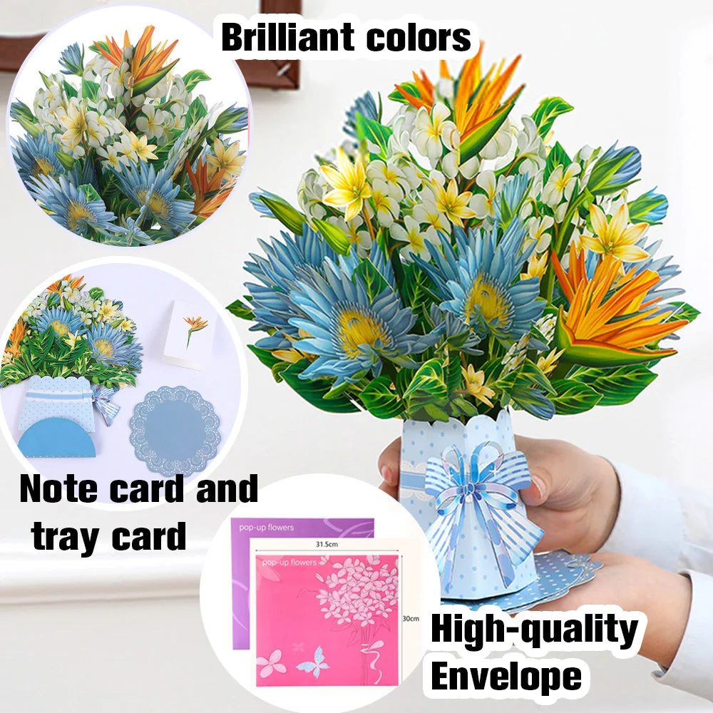 3D Pop UP Love Card for Wife and Girlfriend Gift for Valentines Day Anniversary Wedding Invitation Greeting Thank You Cards