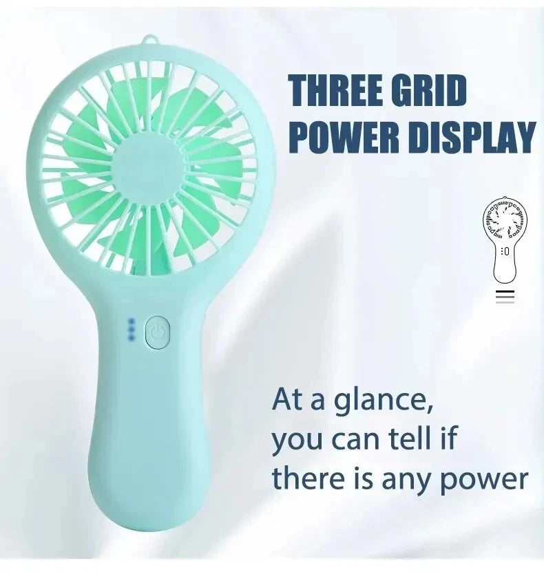 Portable USB Charging Handheld Mini Fan