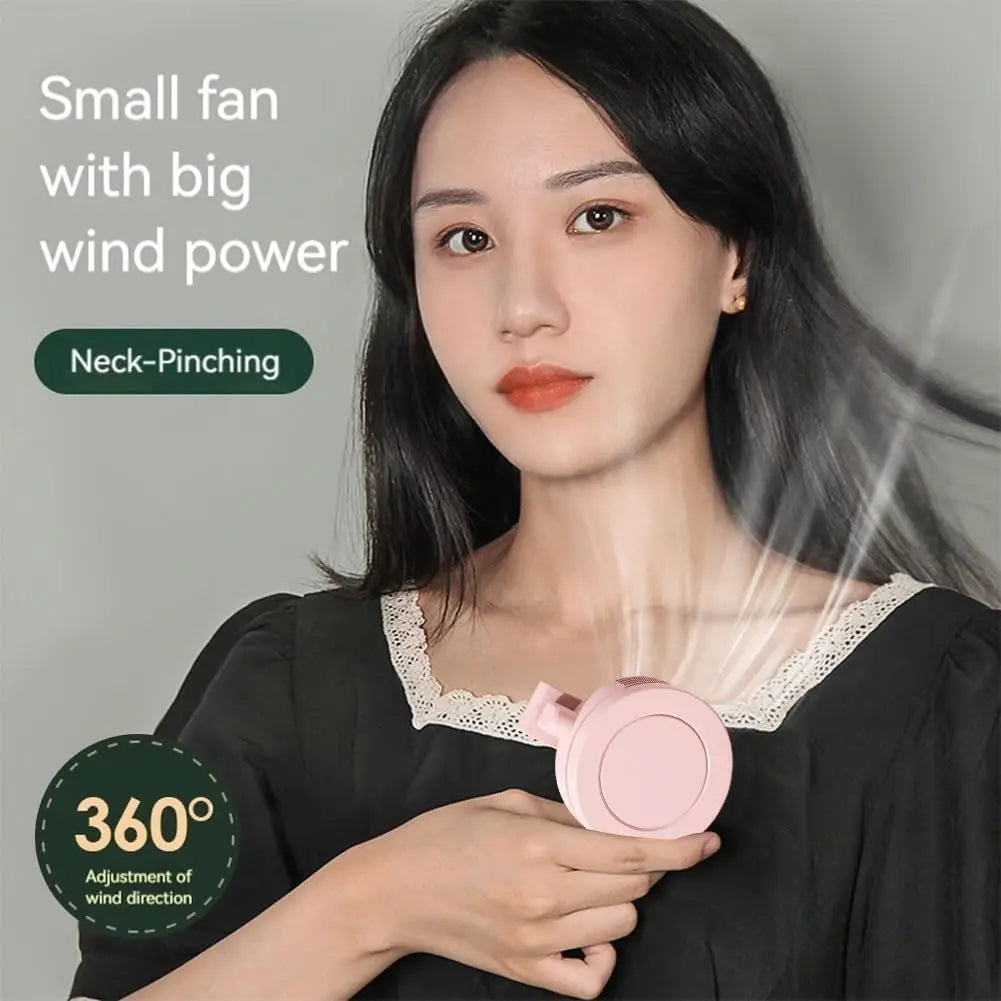 Portable Silent Mini Bladeless Electric 3 Speed Fan