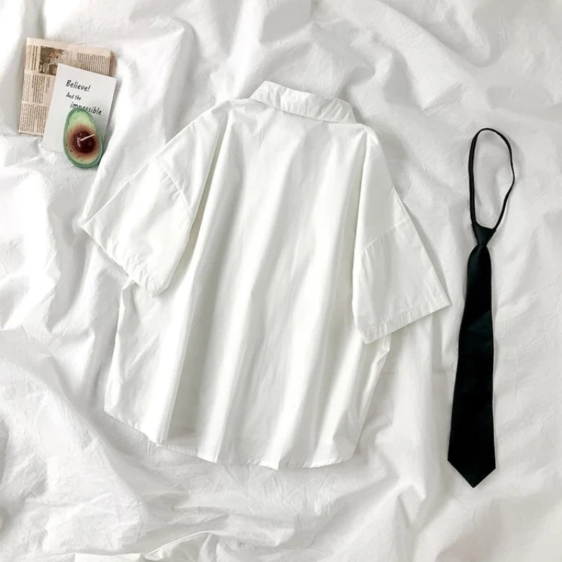 Japan Style White Shirts