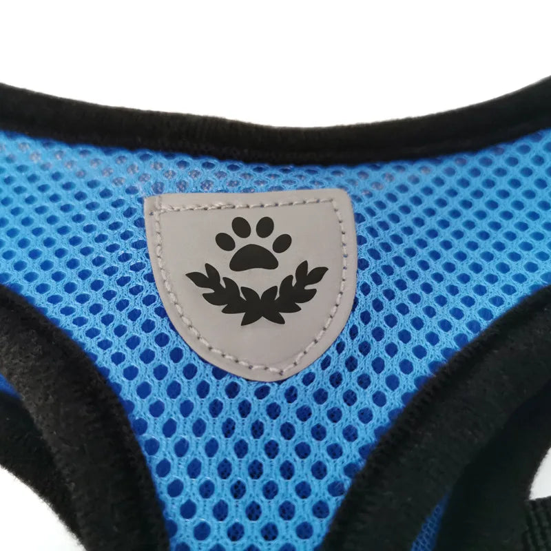 Adjustable Polyester Mesh Pet Harness Lead