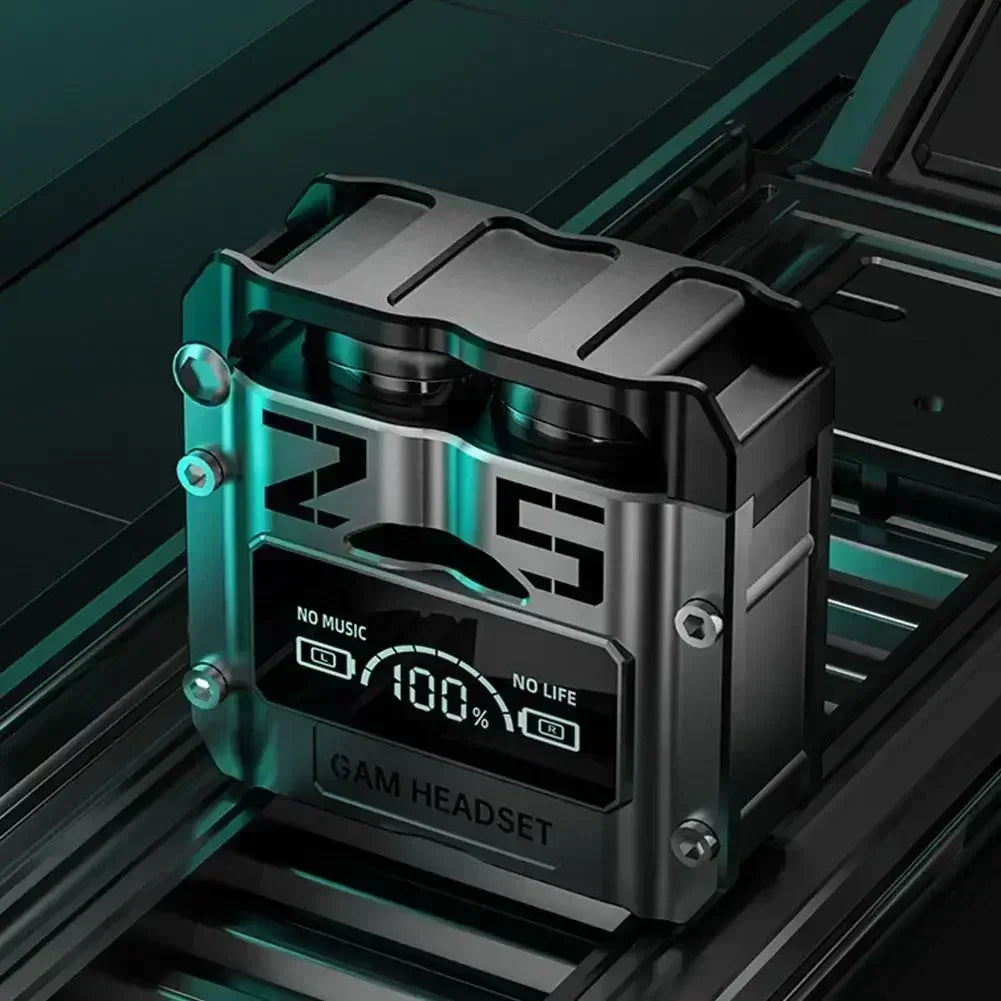 New Original M25 Bluetooth 5.3 TWS Wireless Headphones with LED Display Stereo Headset Touch Control Earbuds Noise Reduction