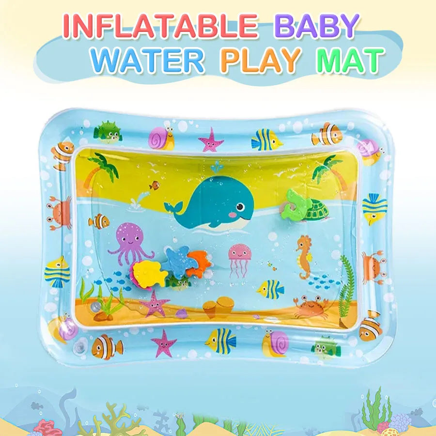 Baby PVC Water Inflatable Play Mat Cushion