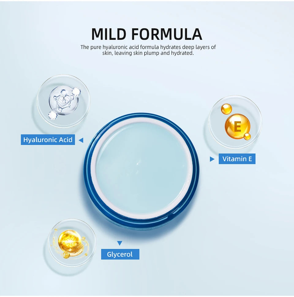 Hyaluronic Acid Gel Cream Hydrating Face Moisturiser