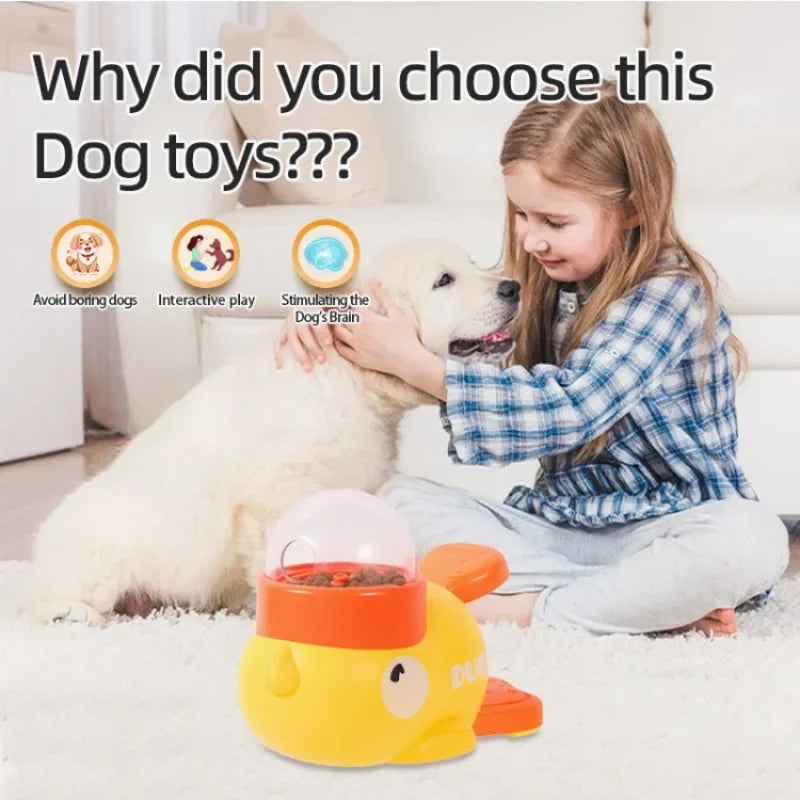 Duck-Shaped Pet Toy Feeder – Eco-Friendly, Non-Toxic Foraging Toy for Birds & Small Animals