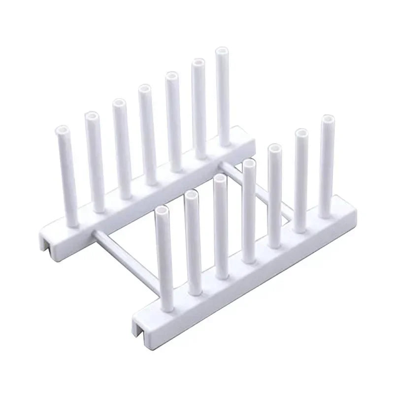 Wooden Dish Drainer Rack Kitchen Dishes Stand Plate Dish Drying Rack Pot Lid Racks Kitchen Organiser Drying Cups Display Shelf