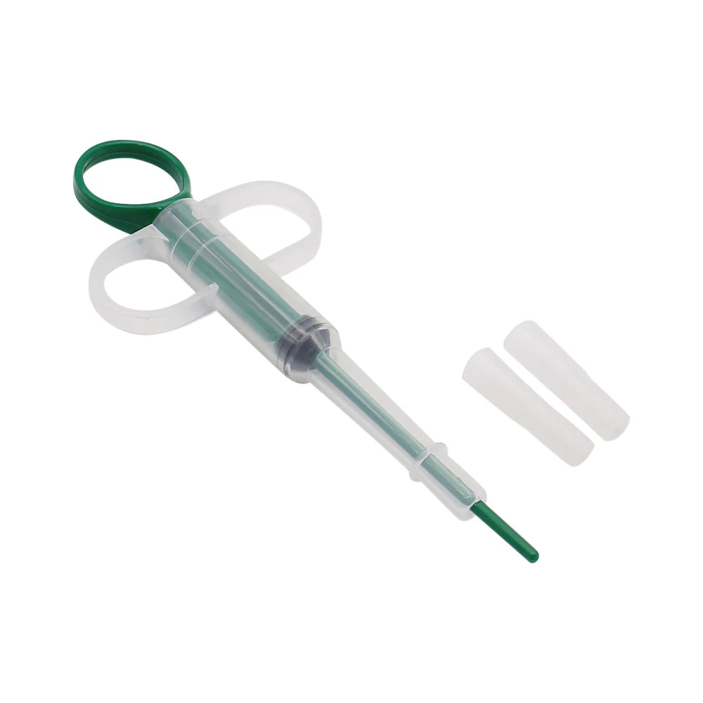 Dual-Purpose Pet Medicine Feeder – Soft-Tip Cat Pill Shooter & Tablet Syringe Applicator