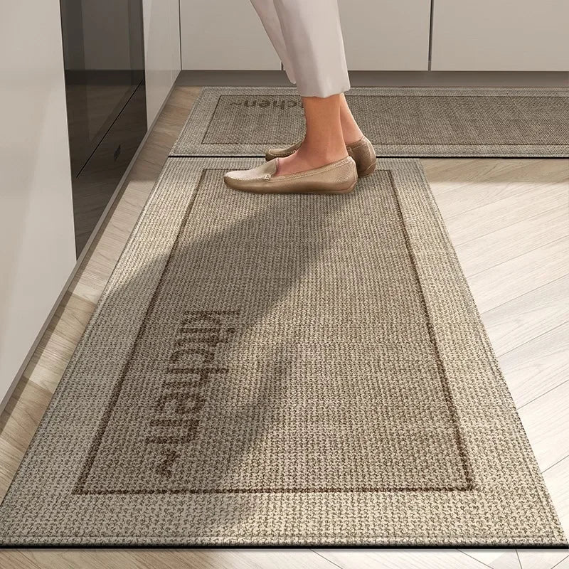 Kitchen Floor Mat Non-slip Carpet Anti-slip Wear-resistant Home Decor Long Rug