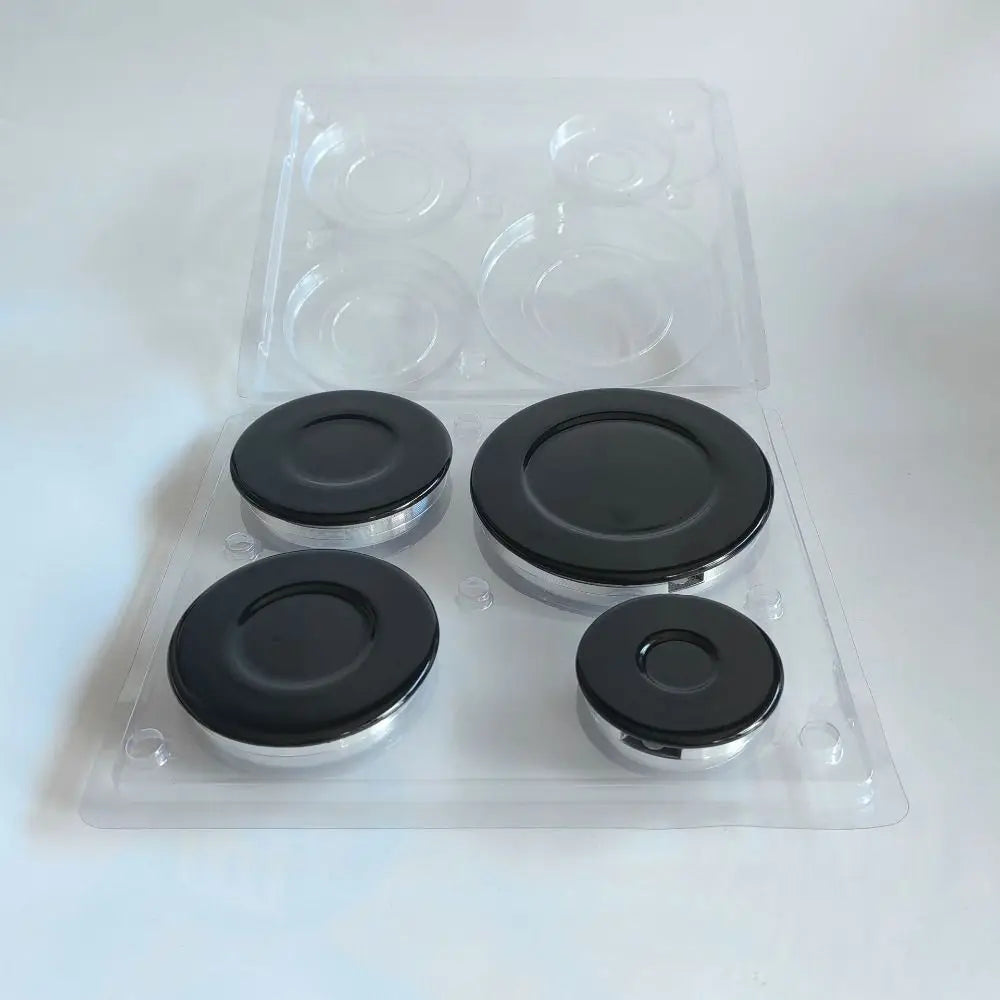 Gas Burner Flame Cap Cooker Hat Set Upgraded Oven Gas Hob Burner Stove Lid Fits Most Gas Stove Burners Replacement Kit