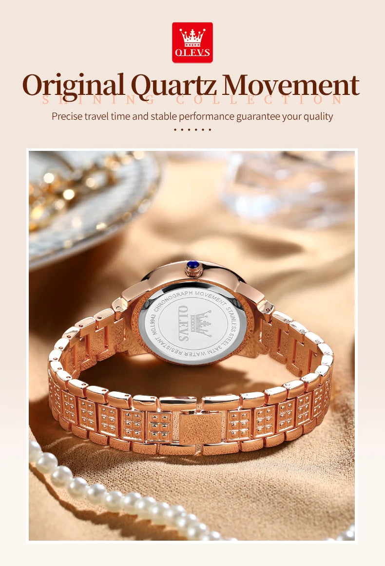 Stainless Steel  Diamond Watch